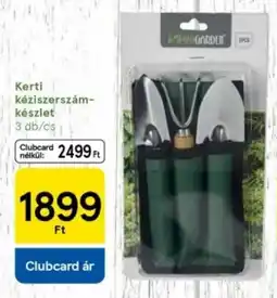 Tesco Kerti kéziszerszám- készlet ajánlat