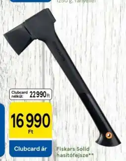 Tesco Fiskars Solid hasítófejsze ajánlat