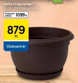 Tesco Málta virágcserép ajánlat