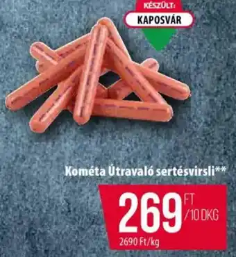 Coop Kométa Útravaló sertésvirsli ajánlat