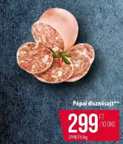 Coop Pápai disznósajt ajánlat