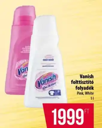 Coop Vanish folttisztító folyadék Pink, White ajánlat