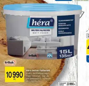 Tesco Héra beltéri falfesték ajánlat