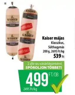 Coop Kaiser májas ajánlat