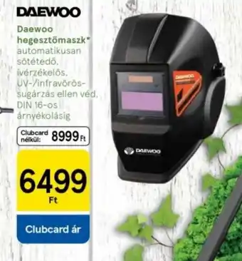 Tesco Daewoo hegesztőmaszk ajánlat