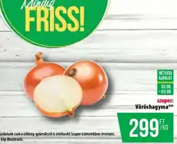 Coop Vöröshagyma ajánlat