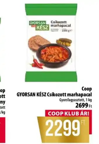 Coop Coop gyorsan kész rántott csípős csirkeszárny ajánlat