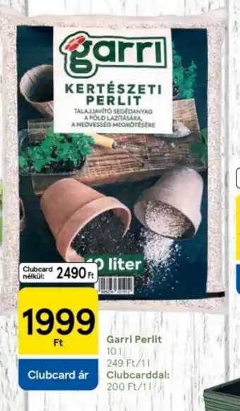 Tesco Garri Perlit ajánlat