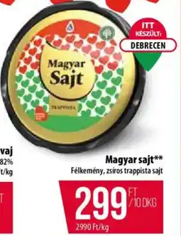 Coop Magyar sajt ajánlat