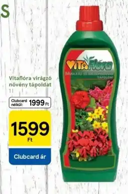 Tesco Vitaflóra virágzó növény tápoldat ajánlat