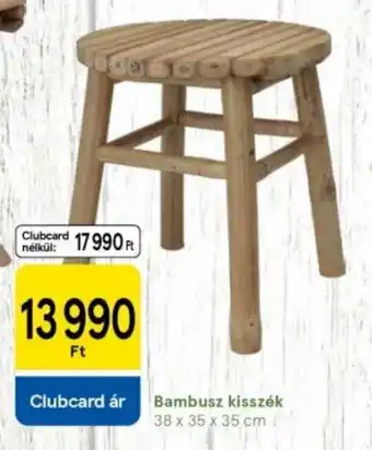 Tesco Bambusz kisszék ajánlat