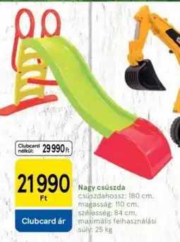 Tesco Nagy csúszda ajánlat