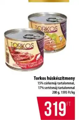 Coop Torkos húskészítmeny ajánlat