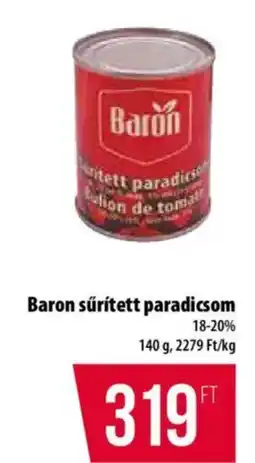 Coop Baron tett paradics ajánlat