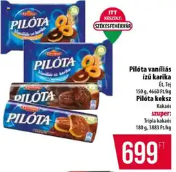 Coop Pilóta vaníliás ízű karika, pilóta keksz ajánlat