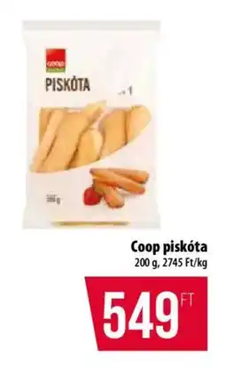 Coop Coop piskóta ajánlat