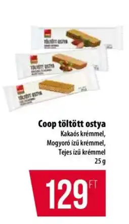 Coop Coop töltött ostya ajánlat