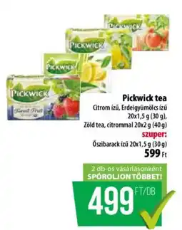 Coop Pickwick tea ajánlat