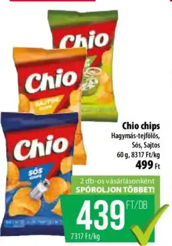 Coop Chio chips ajánlat