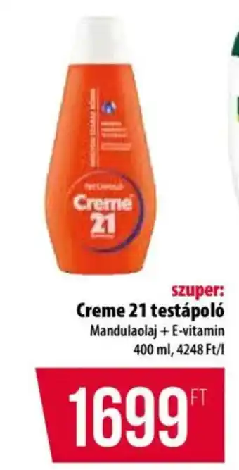 Coop Creme 21 testápoló ajánlat