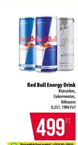 Coop Red Bull energy drink ajánlat