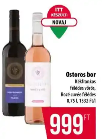 Coop Ostoros bor ajánlat