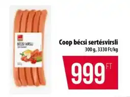 Coop Coop bécsi sertésvirsli ajánlat