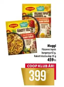 Coop Maggi Fűszeres tepsis ajánlat