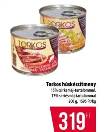 Coop Torkos húskészítmeny ajánlat