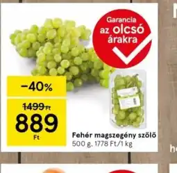 Tesco Fehér magt szegény szőlő ajánlat