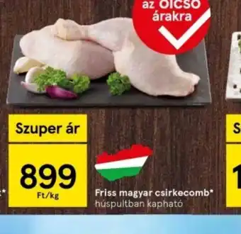 Tesco Friss magyar csirkeccomb ajánlat