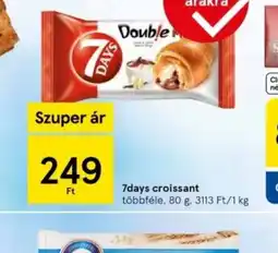 Tesco 7days croissant ajánlat