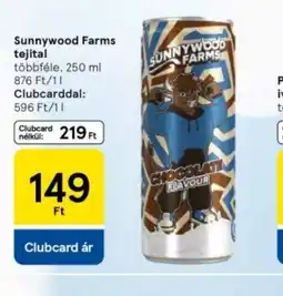 Tesco Sunnywood Farms tejföl ajánlat