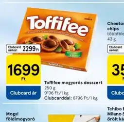 Tesco Toffifee mogyors desszert ajánlat