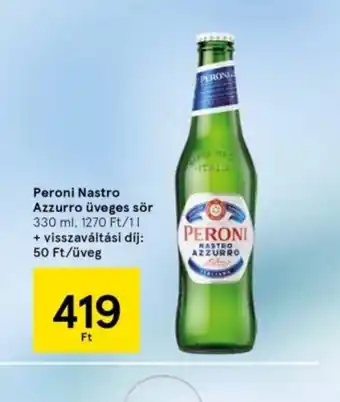 Tesco Peroni Nastro Azzurro Üveges Sör ajánlat