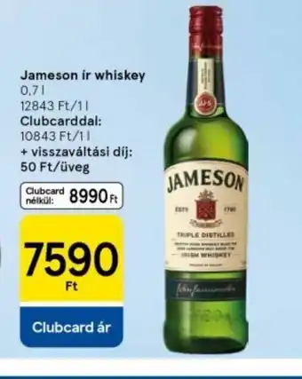 Tesco Jameson Ír Whiskey ajánlat