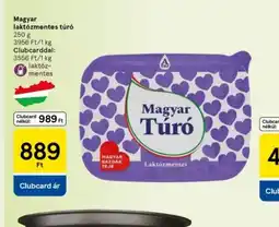 Tesco Magyar laktzmentes túr ajánlat