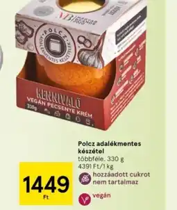 Tesco Harrival Vegan Pecsente Krém ajánlat