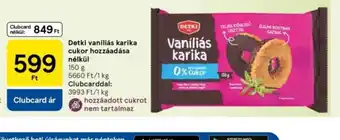 Tesco Detki Vaníliás Karika ajánlat