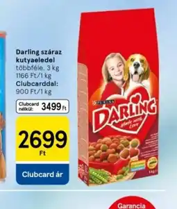 Tesco Darling száraz kutyateledel ajánlat