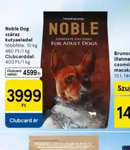 Tesco Noble Dog száraz kutyaeledel ajánlat