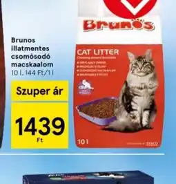 Tesco Bruno's Illatmentes Csomosedő Macskaalom ajánlat