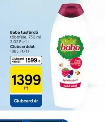 Tesco Baba tusfürdő ajánlat