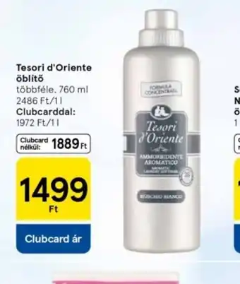 Tesco Tesori d'Oriente öblítő ajánlat