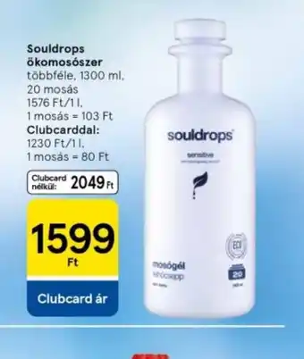 Tesco SoulDrops ökomosszer ajánlat