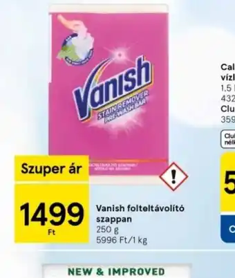 Tesco Vanish folteltávolít szappan ajánlat