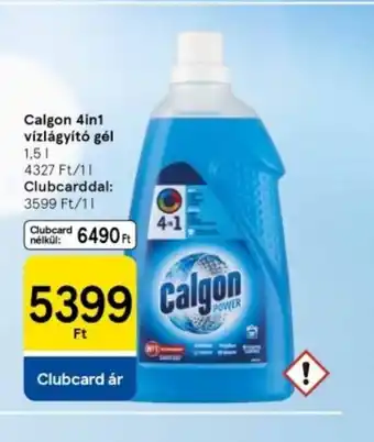 Tesco Calgon 4in1 vízkőold gél ajánlat