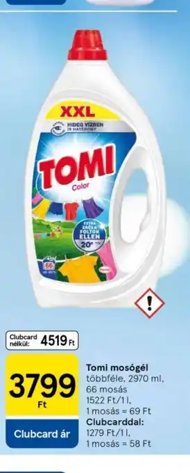 Tesco Tomi mosszer gél ajánlat