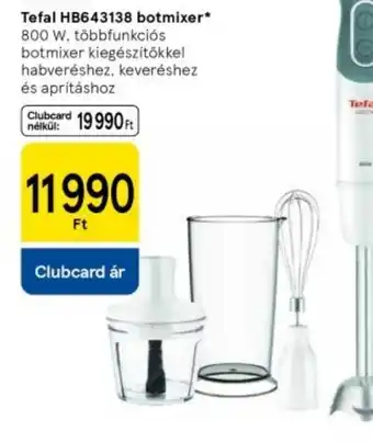 Tesco Tefal HB664338 botmixer ajánlat