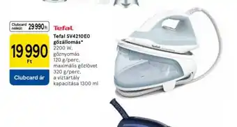 Tesco Tefal SV4210EO gőzölős vasal ajánlat